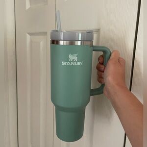 Green 40oz Stanley Tumbler